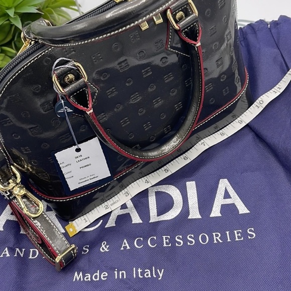 Arcadia leather satchel bag - Picture 10 of 11